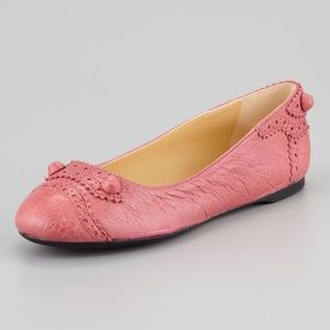 Authentic Balenciaga Arena Perforated ballet flats